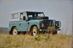 Min første 1:1 Land-Rover. 